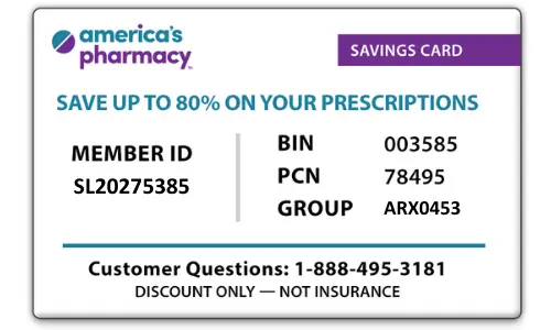 Savings Card