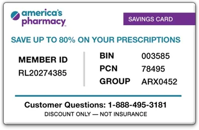Savings Card